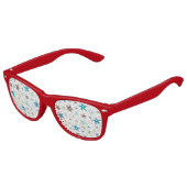 Lunettes De Fête Enfant Design étoilé américain (Angle)