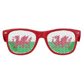 Lunettes De Fête Enfant Drapeau de dragon gallois (Devant)