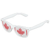 Lunettes De Fête Enfant Drapeau du Canada (Angle)