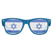 Lunettes De Fête Enfant Drapeau israélien (Devant)
