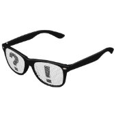 Lunettes De Fête Enfant Drôle point d'exclamation point d'interrogation st (Angle)