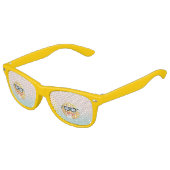 Lunettes De Fête Enfant Emoticon Cool tendance Face E moji (Angle)