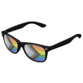 Lunettes De Fête Enfant Fierté de progrès LGBTQ+ (Angle)