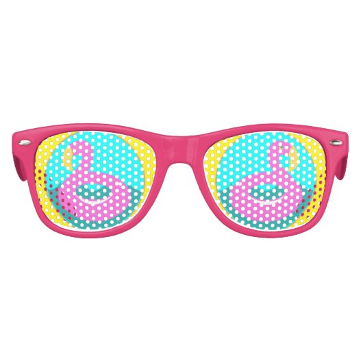 Lunettes De Fête Enfant Flamant rose Float Plage Lover Summer Pool Party (Devant)