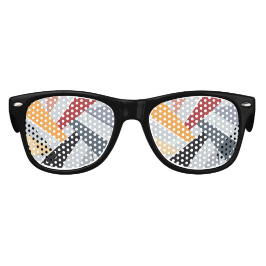 Lunettes De Fête Enfant Forme géométrique Abstraite 2 (Devant)