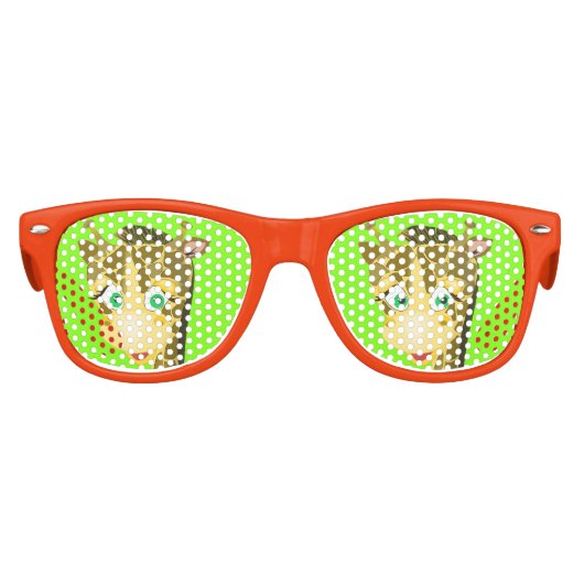 Lunettes De Fête Enfant Giraffe Bébé mignonne (Devant)