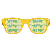 Lunettes De Fête Enfant Green Gator Alligator Crocodile Party Favoriser le (Devant)