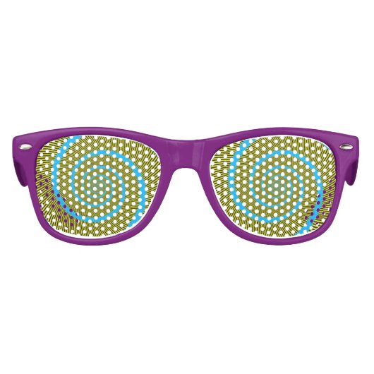 Lunettes De Fête Enfant Hypnotique Hipster (Devant)