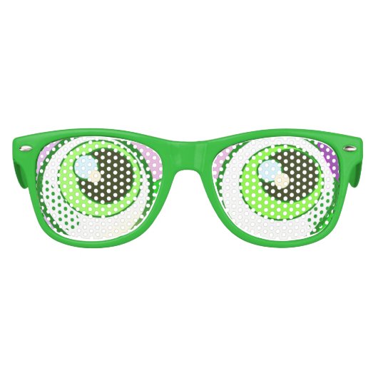 Lunettes De Fête Enfant Joyeuse Grenouille de fête (Devant)