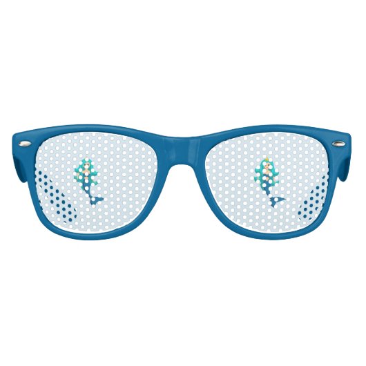 Lunettes De Fête Enfant La Cool branchée Mermaid (Devant)