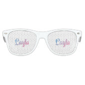Lunettes De Fête Enfant Layla élégant Cursive (Devant)