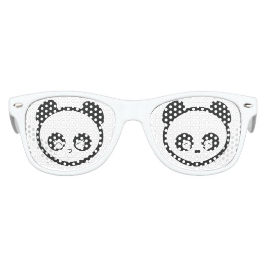 Lunettes De Fête Enfant Love Panda® (Devant)