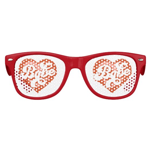 Lunettes De Fête Enfant Mariée Babe Tribe Bachelorette Retro (Devant)
