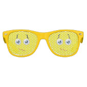 Lunettes De Fête Enfant Mignonne Emoji Jaune (Devant)