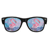 Lunettes De Fête Enfant Peinture Flamant rose (Devant)