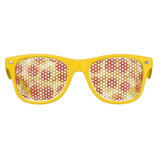 Lunettes De Fête Enfant Pepperoni Pizza Party Restauration Snack (Devant)