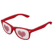 Lunettes De Fête Enfant Saint Valentin Coeurs rouges Amour (Angle)