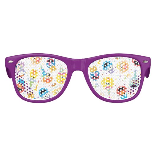 Lunettes De Fête Enfant Sesame Street Pals Confetti Anniversaire (Devant)