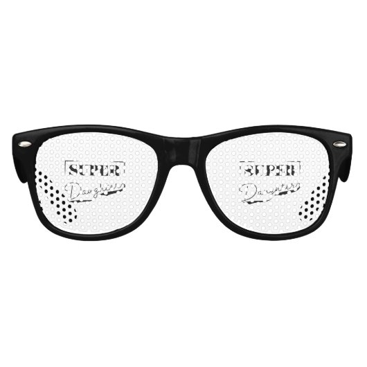 Lunettes De Fête Enfant Super Daughter (Devant)