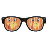 Lunettes De Fête Enfant Thanksgiving mignon visage Turquie (Devant)