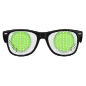 Lunettes de fête - Green Irises (Devant)