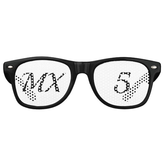 Lunettes de fête MX5 (Devant)