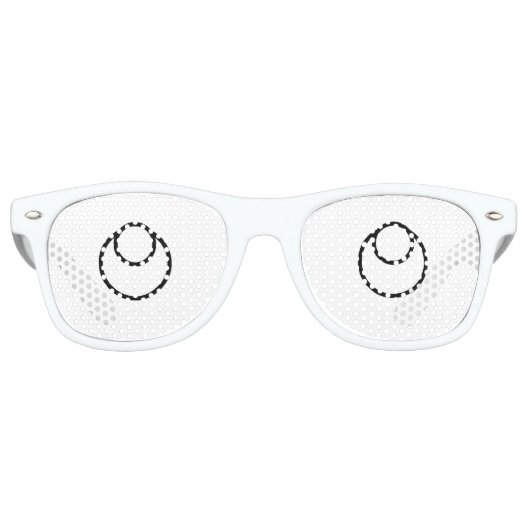Lunettes de fête Peek-a-boo Cadeau de Noël (Devant)