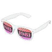 LUNETTES DE FÊTE RETRO 1981 (Angulaire)