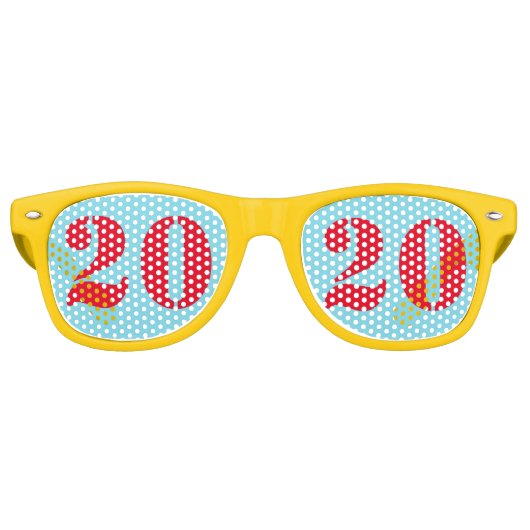 LUNETTES DE FÊTE RETRO 2020 (Devant)