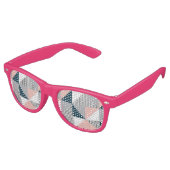 Lunettes De Fête Retro Abstract ful geometry (Angulaire)