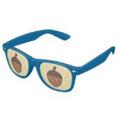 Lunettes De Fête Retro Acorn Eyes Funny (Angulaire)