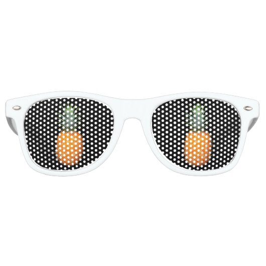 Lunettes De Fête Retro Ananas (Devant)