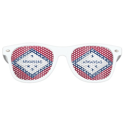 Lunettes De Fête Retro Arkansas (Devant)