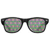 Lunettes De Fête Retro Arrière - plan de bijoux Mardi Gras (Devant)