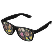Lunettes De Fête Retro Arrière - plan de glace (Angulaire)