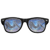 Lunettes De Fête Retro Astronaute du graffiti (Devant)