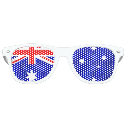 Lunettes De Fête Retro Australie (Devant)