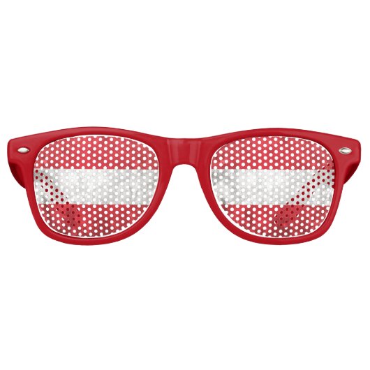 Lunettes De Fête Retro Autriche (Devant)