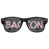 Lunettes De Fête Retro Bacon (Devant)