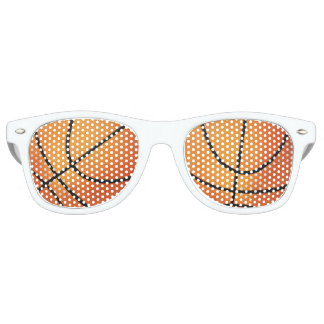 Lunettes De Fête Retro Ballon de basket | Ventilateur sportif