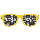 Lunettes De Fête Retro BANANAS rétro Shades / Fun Party Sunglés (Devant)