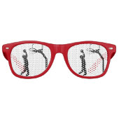 Lunettes De Fête Retro Basket (Devant)