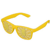 Lunettes De Fête Retro Bâton à crème glacée citron (Angulaire)