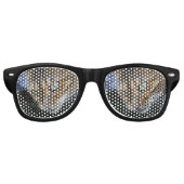 Lunettes De Fête Retro Bengale magnifique chat (Devant)