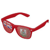 Lunettes De Fête Retro Bermudes (Angulaire)