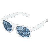 Lunettes De Fête Retro BIKINI ROSE (BLEU x 2) (Angulaire)