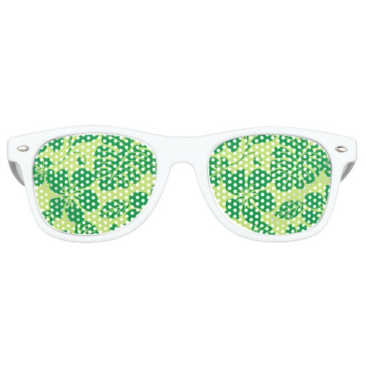 Lunettes De Fête Retro BIKINI ROSE (VERT x 2) (Devant)