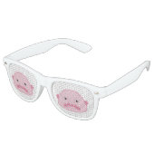 Lunettes De Fête Retro Blobfish Party Shades (Angulaire)