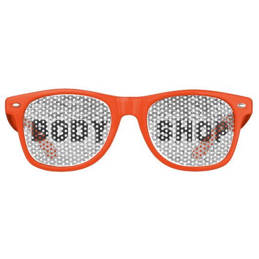Lunettes De Fête Retro Body Shop (Devant)