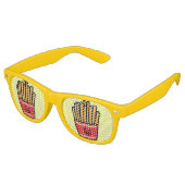 Lunettes De Fête Retro Bonne Fries françaises (Angulaire)